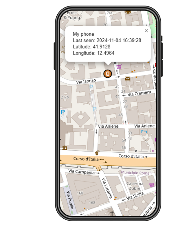 Realtime device tracking